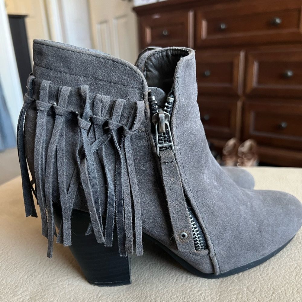 Brand New Fringe Booties
